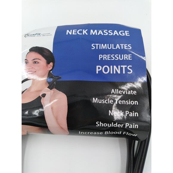Neck Massager, LuxFit Neck and Shoulder Shiatsu Deep Tissue Trigger Point - Picture 3 of 4